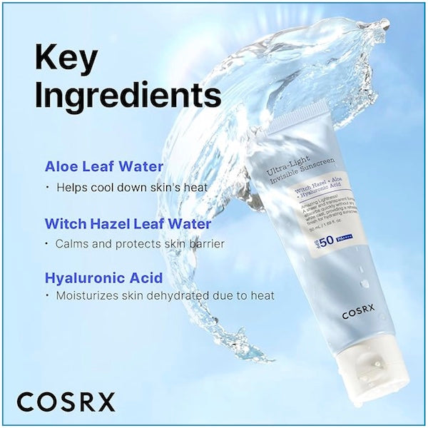 COSRX Ultra Light Invisible Sunscreen 50ml - www.Kskin.ie