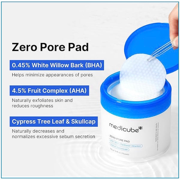 MEDICUBE Zero Pore Pad 2.0 (70ea) - www.Kskin.ie