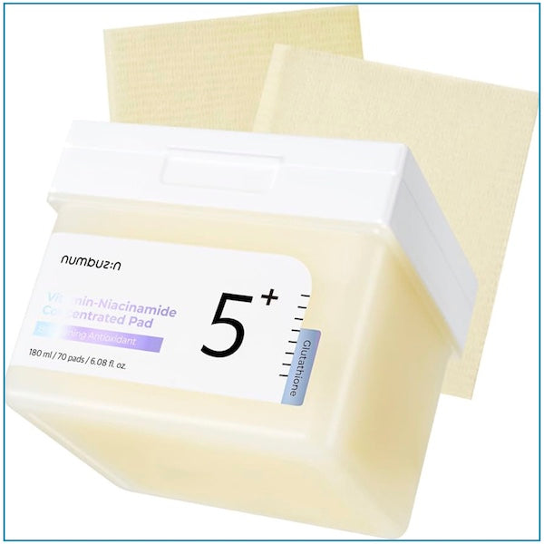 Numbuzin No. 5 Vitamin-Niacinamide Concentrated Pad - www.Kskin.ie