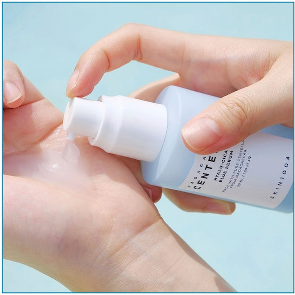 SKIN1004 Madagascar Centella Hyalu-Cica Blue Serum 50ml - www.Kskin.ie