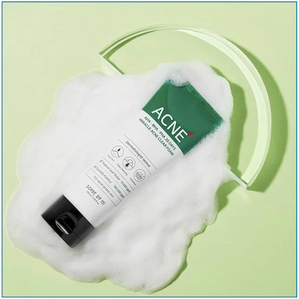 SOME BY MI AHA.BHA.PHA 30 Days Miracle Acne Clear Foam - www.Kskin.ie