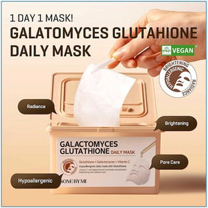 SOME BY MI Galactomyces Glutathione Daily Mask (30) - www.Kskin.ie