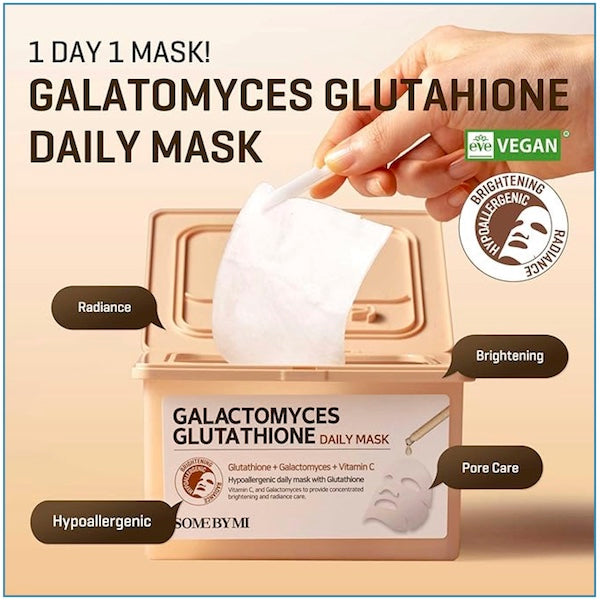 SOME BY MI Galactomyces Glutathione Daily Mask (30) - www.Kskin.ie