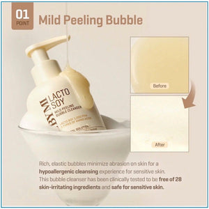 SOME BY MI Lactosoy Mild Bubble Peeling Cleanser 180ml - www.Kskin.ie