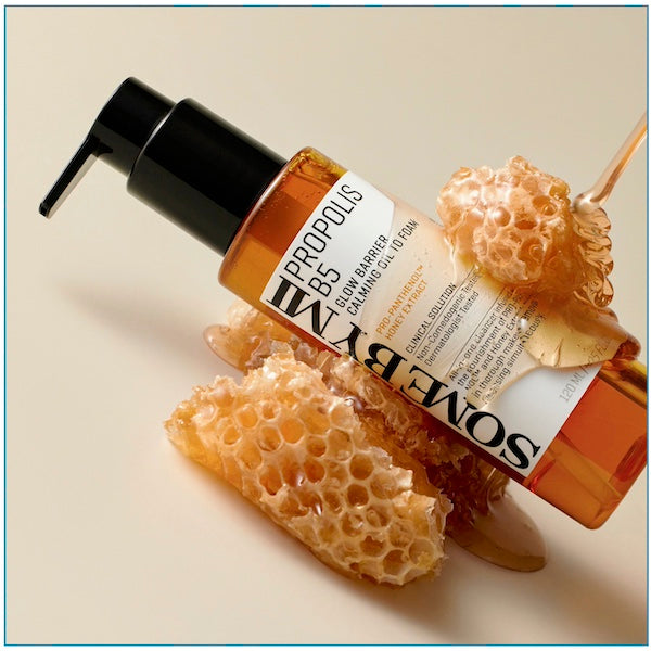SOME BY MI Propolis B5 Glow Barrier Calming Oil To Foam Cleanser - www.Kskin.ie