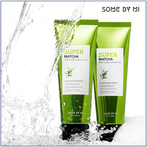 SOME BY MI Super Matcha Pore Clean Cleansing Gel - www.Kskin.ie  