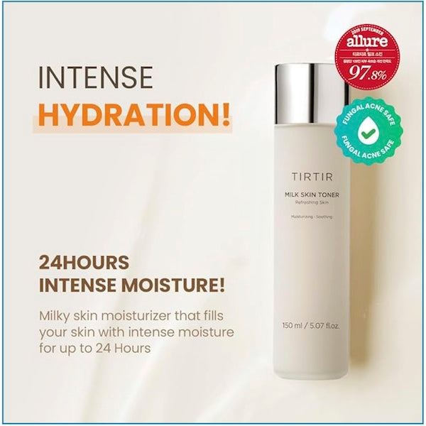 TIRTIR Milk Skin Toner 150ml - www.Kskin.ie