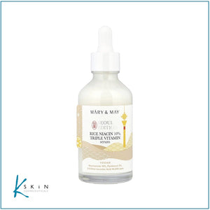 MARY & MAY Rice Niacin 10% Triple Vitamin Serum Seoul Edition (80ml) - www.Kskin.ie