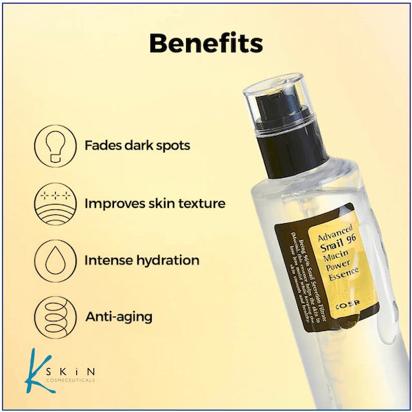 COSRX Advanced Snail 96 Mucin Power Essence - www.Kskin.ie