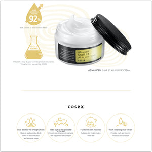 COSRX Advanced Snail 92 All In One Cream - www.Kskin.ie
