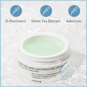 COSRX Green Tea Aqua Soothing Gel Cream 50ml - www.Kskin.ie