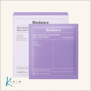 Biodance Rejuvenating Caviar PDRN Real Deep Mask (4 Pack) - www.Kskin.ie  