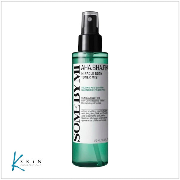 SOME BY MI AHA, BHA, PHA Miracle Body Toner Mist - www.Kskin.ie  