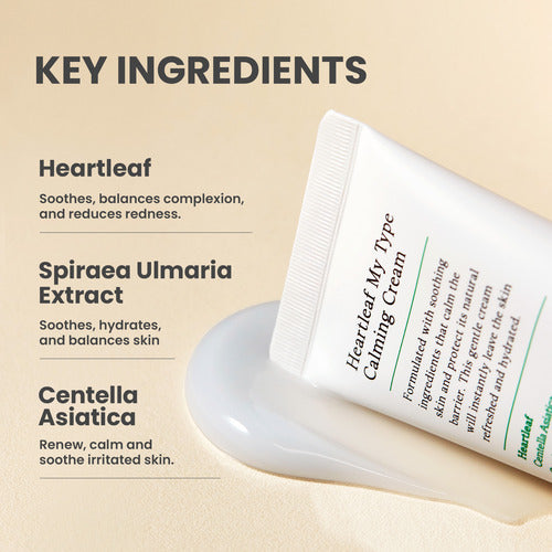 AXIS-Y Heartleaf My Type Calming Cream 60ml - www.Kskin.ie  