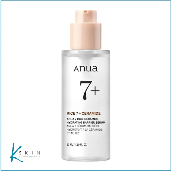 ANUA Rice 7 Ceramide Hydrating Barrier Serum 50ml - www.Kskin.ie  