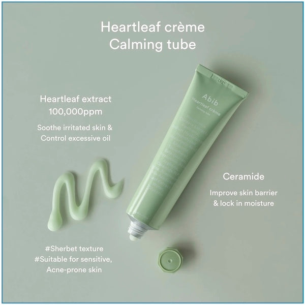 Abib Heartleaf Crème Calming Tube - www.Kskin.ie  