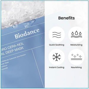 Biodance Hydro Cera-Nol Real Deep Mask (4 Pack)