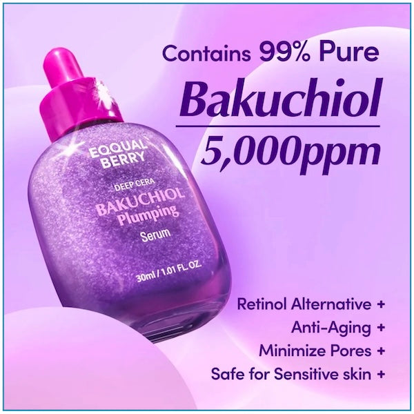 EQQUALBERRY Bakuchiol Plumping Serum - www.Kskin.ie  