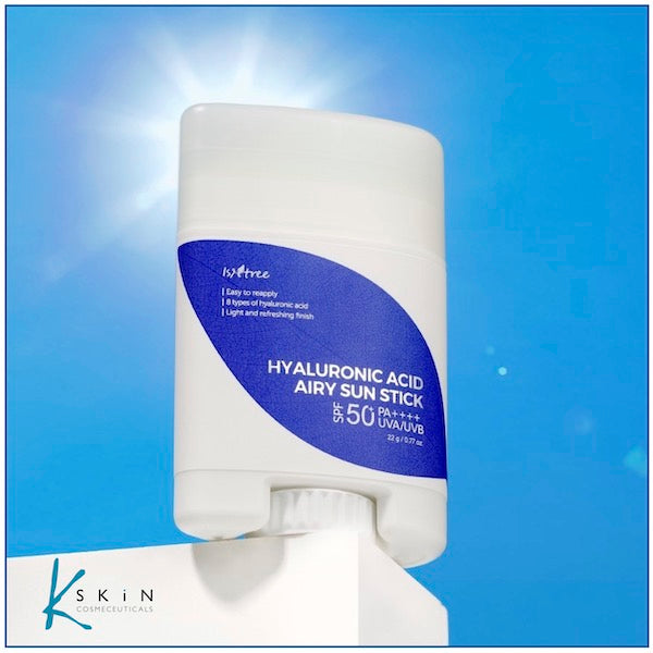 ISNTREE Hyaluronic Acid Airy Sun Stick SPF 50+ PA++++ - www.Kskin.ie  