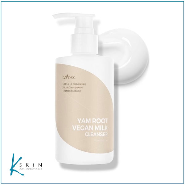 Isntree Yam Root Vegan Milk Cleanser - www.Kskin.ie  