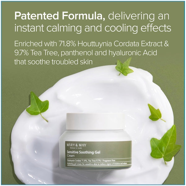 MARY & MAY Sensitive Soothing Gel Cream - www.Kskin.ie  
