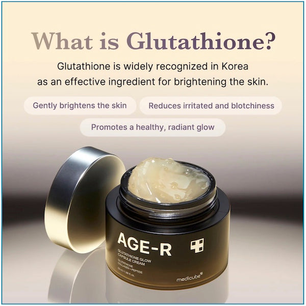 medicube age-r glutathione glow toner ingredients Toner, 4.73 fl oz/140 mL and Reviews Ideal for those looking to improve their skin texture and firmness Medicube] Age-R Glutathione Glow Toner