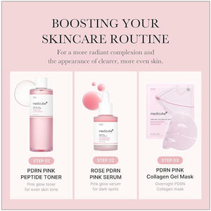 MEDICUBE PDRN Pink Cica Soothing Toner - www.Kskin.ie  