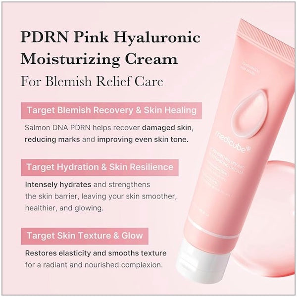 MEDICUBE PDRN Pink Hyaluronic Moisturizing Cream