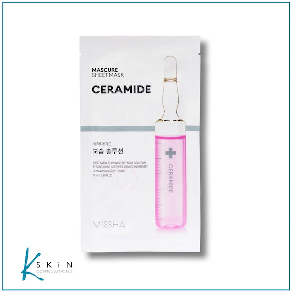 MISSHA Mascure Moisture Barrier Ceramide Sheet Mask - www.Kskin.ie  