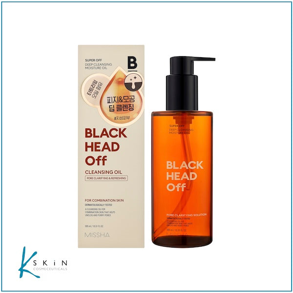 MISSHA Super Off Cleansing Oil (Blackhead Off) - www.Kskin.ie  