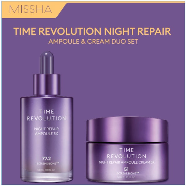 MISSHA Time Revolution Night Repair Duo Set - www.Kskin.ie  