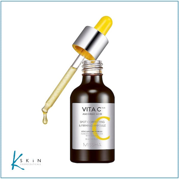 MISSHA Vita C Plus Spot Correcting & Firming Ampoule - www.Kskin.ie  