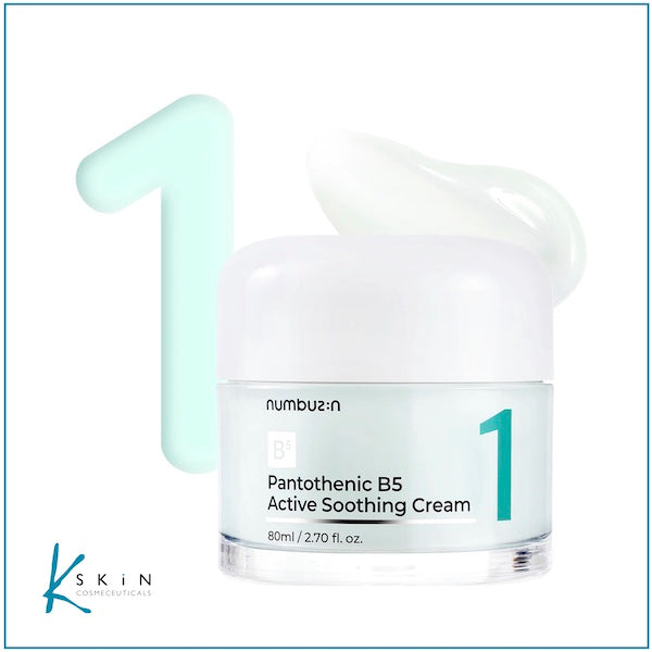 Numbuzin No.1 Pantothenic B5 Active Soothing Cream - www.Kskin.ie  