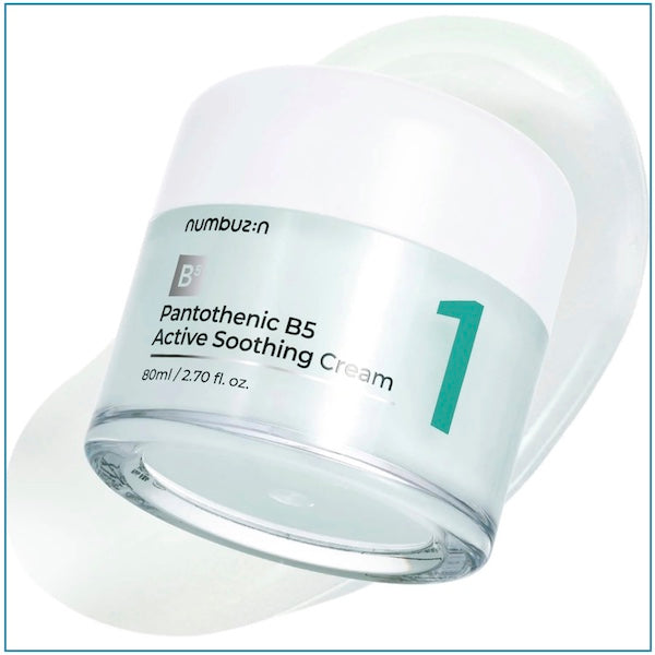 Numbuzin No.1 Pantothenic B5 Active Soothing Cream - www.Kskin.ie  