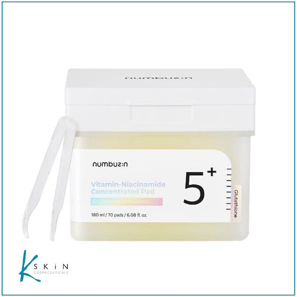Numbuzin No. 5 Vitamin-Niacinamide Concentrated Pad - www.Kskin.ie  