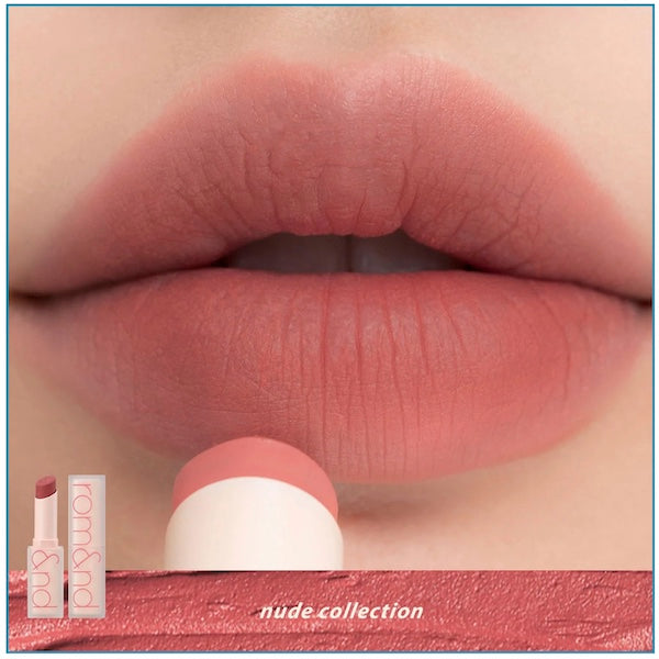 Rom&nd Zero Matte Lipstick - #07 Envy Me: Salmon brown - www.Kskin.ie  