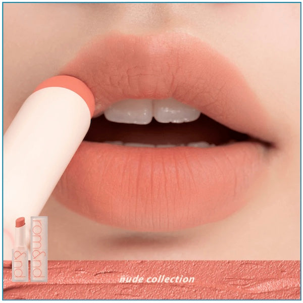 Rom&nd Zero Matte Lipstick - #09 Shell Nude nude base colour - www.Kskin.ie  