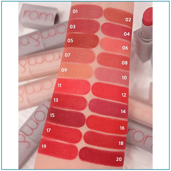 Rom&nd Zero Matte Lipstick - #07 Envy Me: Salmon brown - www.Kskin.ie  