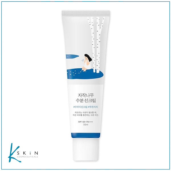 Round Lab Birch Moisturizing Sunscreen SPF 50+, PA++++ - www.Kskin.ie  