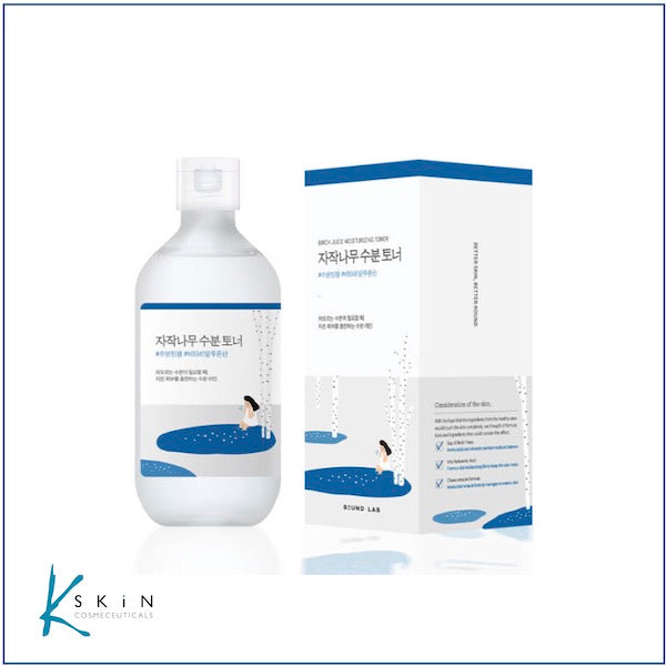 Round Lab Birch Moisturizing Toner 300ml - www.Kskin.ie  