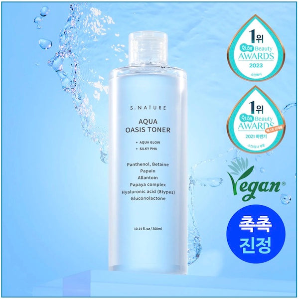 S.NATURE Aqua Oasis Toner - www.Kskin.ie  