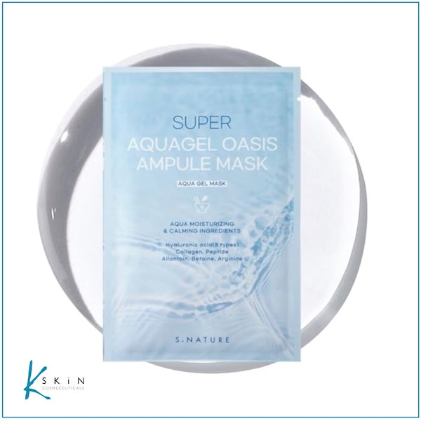 S.NATURE Super Aquagel Oasis Ampule Mask - www.Kskin.ie  