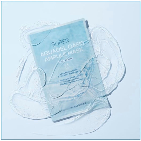 S.NATURE Super Aquagel Oasis Ampule Mask - www.Kskin.ie  
