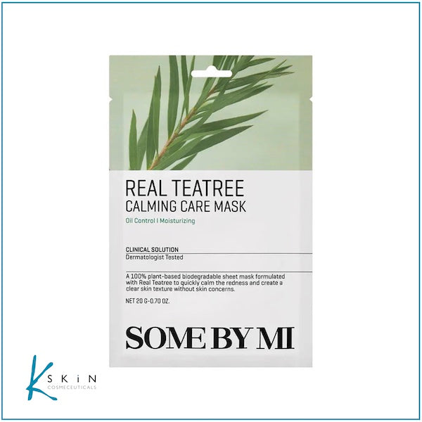 SOME BY MI - Real TeaTree Calming Care Mask - www.Kskin.ie  