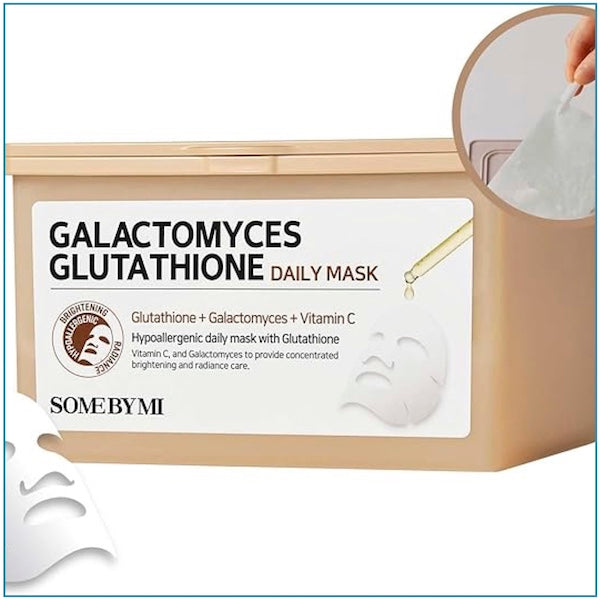 SOME BY MI Galactomyces Glutathione Daily Mask (30) - www.Kskin.ie  