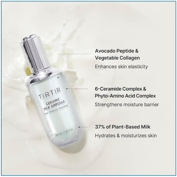 TIRTIR Ceramic Milk Ampoule 40ml - www.Kskin.ie  