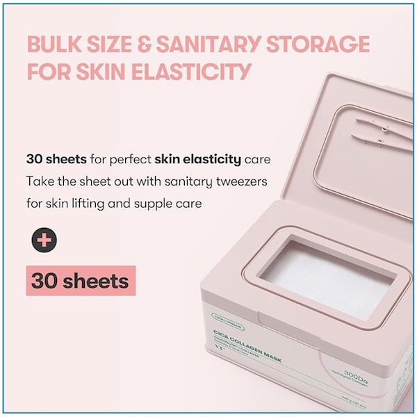 VT Cosmetics Cica Collagen Mask (Box 30) - www.Kskin.ie  