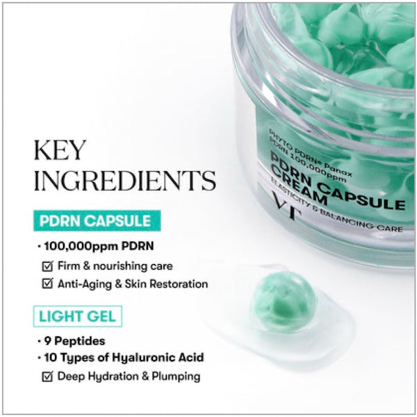 VT Cosmetics PDRN Capsule Cream 100 - www.Kskin.ie  