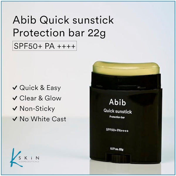 Abib Quick Sunstick Protection Bar SPF50+ PA++++ - www.Kskin.ie  