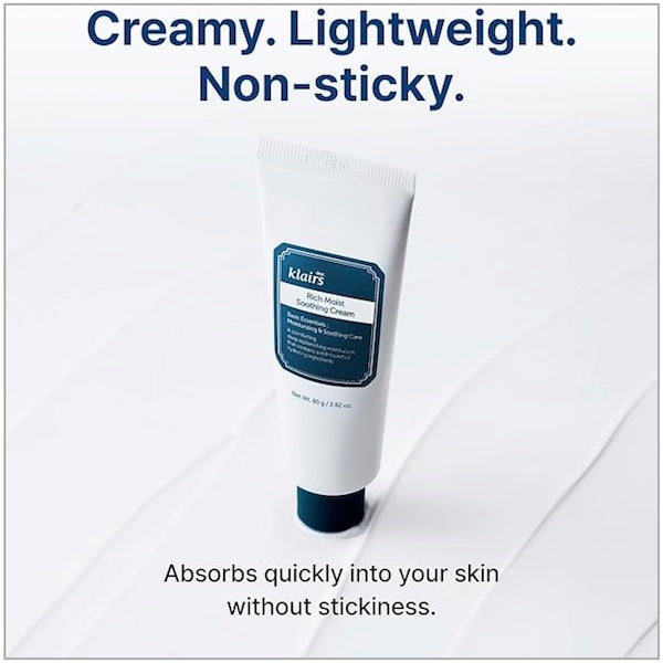 dear klairs Rich Moist Soothing Cream - www.Kskin.ie  